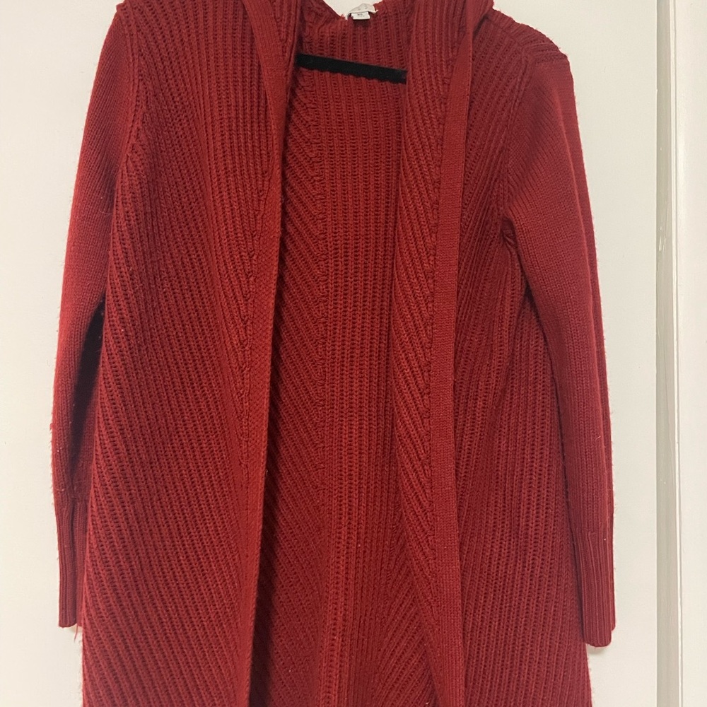 Women's Red Knit Sweater
